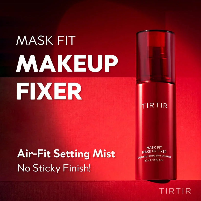 TIRTIR Mask Fit Make Up Fixer – Long-Lasting Blurring Effect Hydrating Setting Spray 80mL