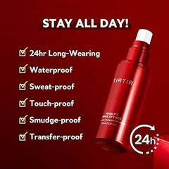 TIRTIR Mask Fit Make Up Fixer – Long-Lasting Blurring Effect Hydrating Setting Spray 80mL