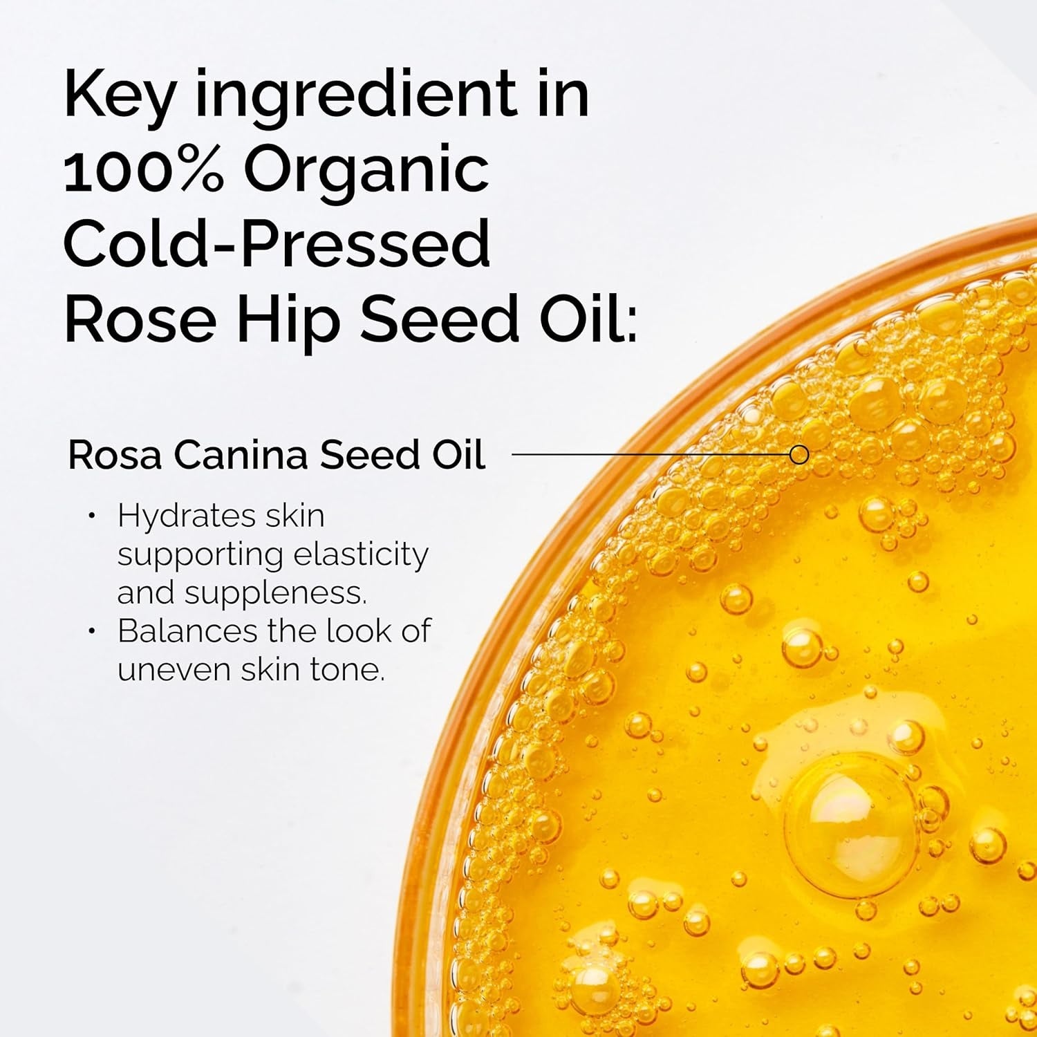 The Ordinary 100% Organic Cold-Pressed Rose Hip Seed Oil – Hydrating Brightening Anti Aging Face Oil 30mL