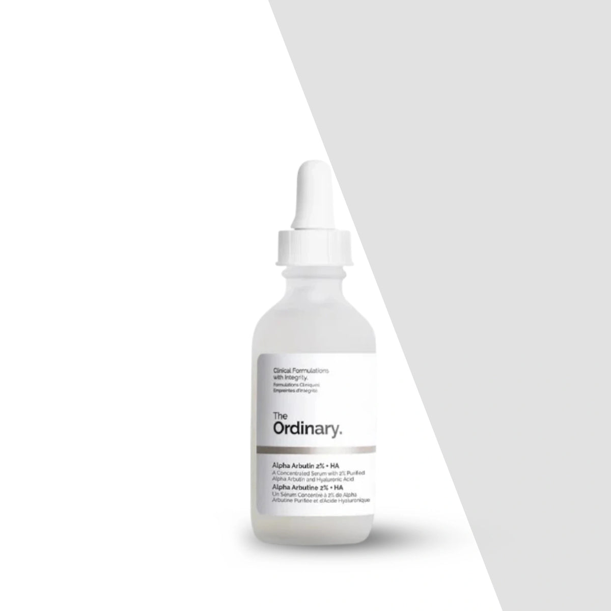 The Ordinary Alpha Arbutin 2 Percent + HA – Dark Spot Correcting and Hyaluronic Acid Brightening Face Serum 30mL