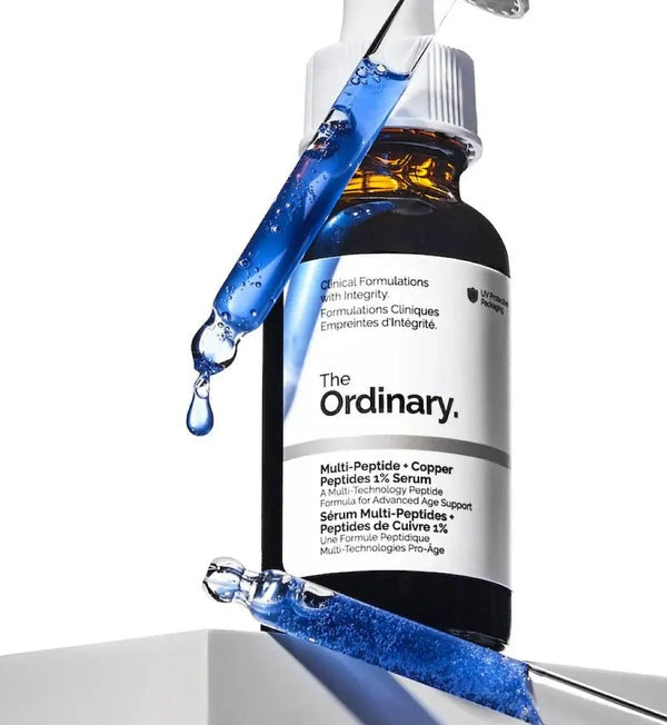 The Ordinary Buffet + Copper Peptides 1% Multi-Technology Peptide Serum – Anti Aging Skin Repairing Firming Facial Treatment 30mL