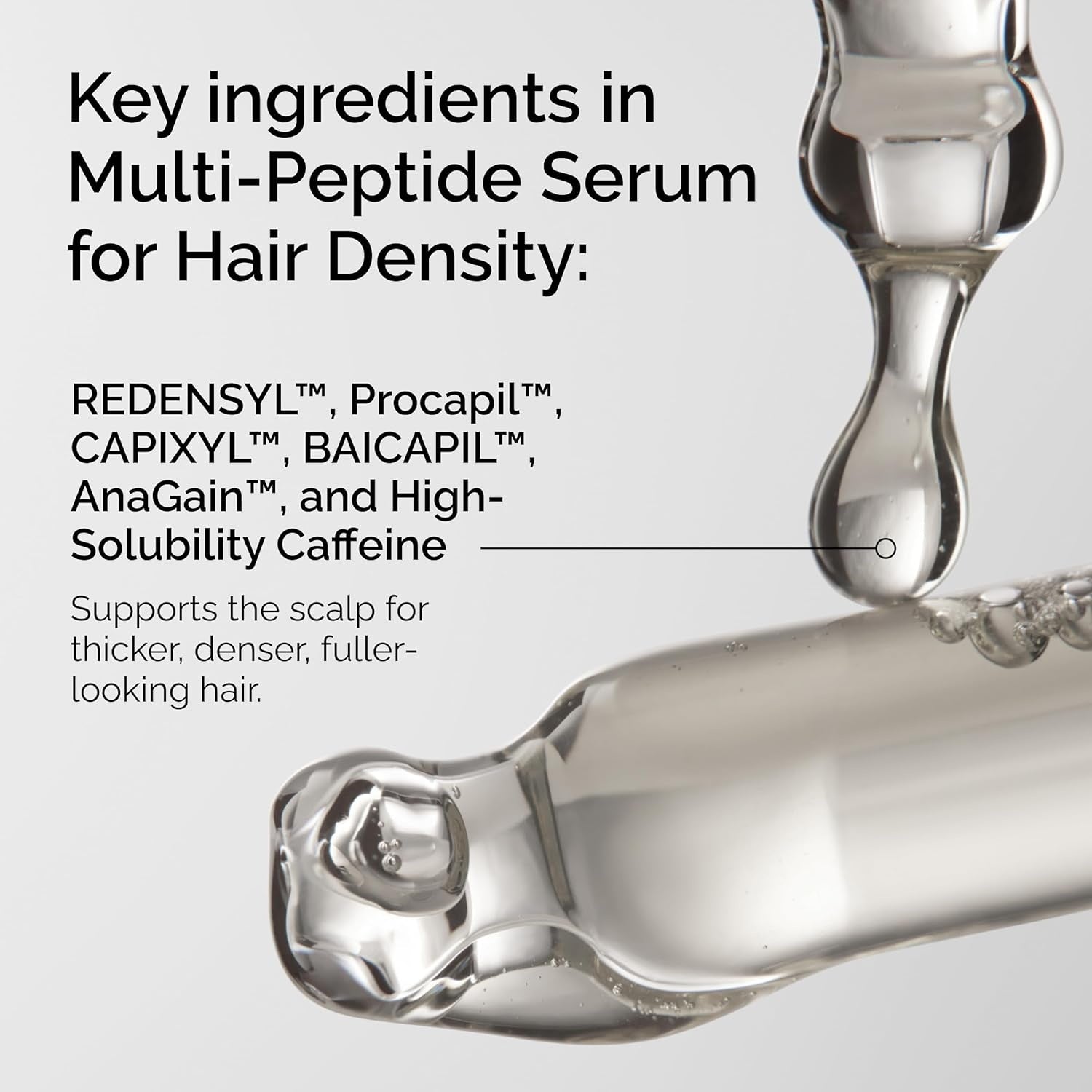 The Ordinary Multi-Peptide Serum for Hair Density – Thickening Fullness Boosting Scalp Care Hair Treatment 60mL
