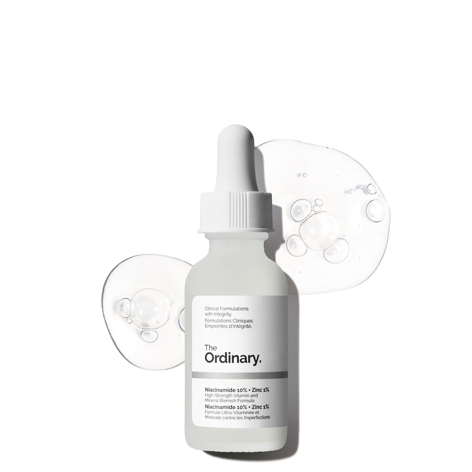 The Ordinary Niacinamide 10% + Zinc 1% – Blemish Care Sebum Control Brightening Facial Serum 30mL