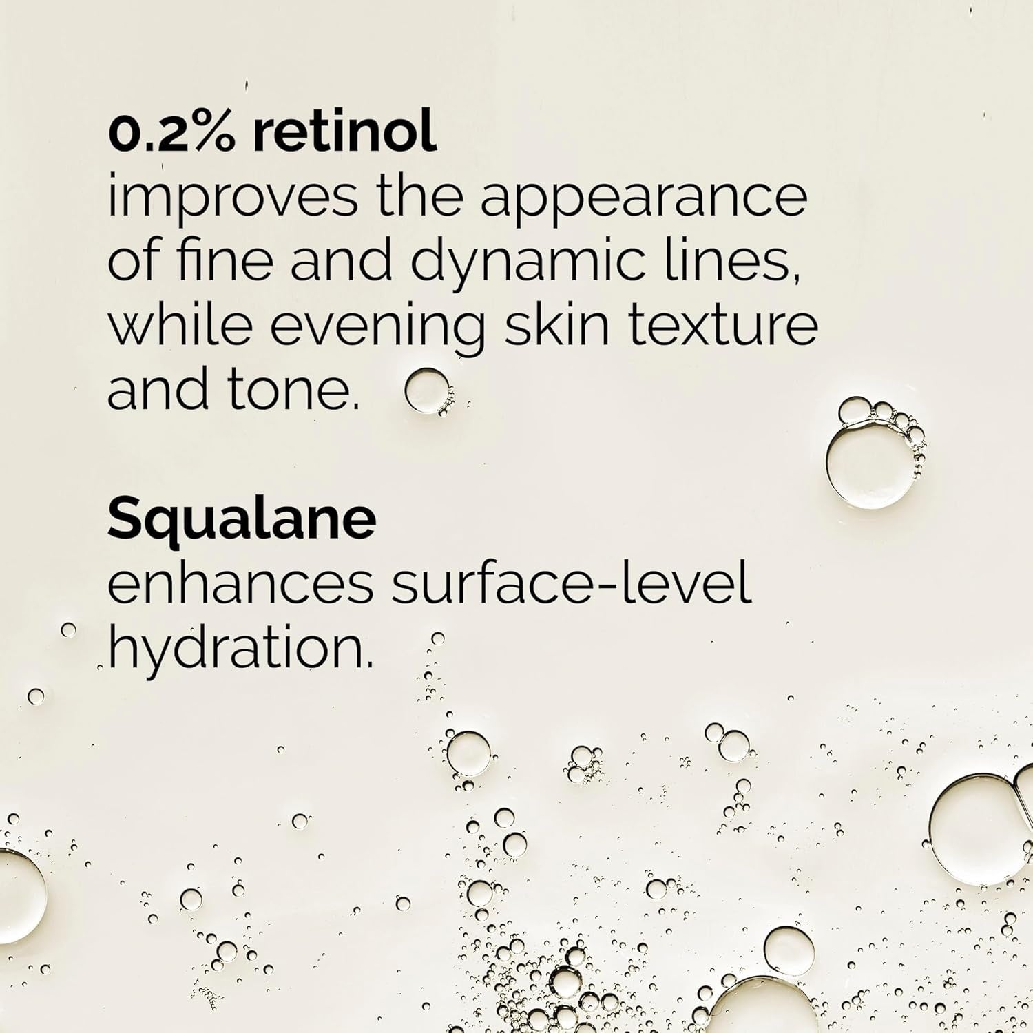 The Ordinary Retinol 0.2% in Squalane – Anti Aging Fine Lines Wrinkles Pure Vitamin A Facial Serum 30mL