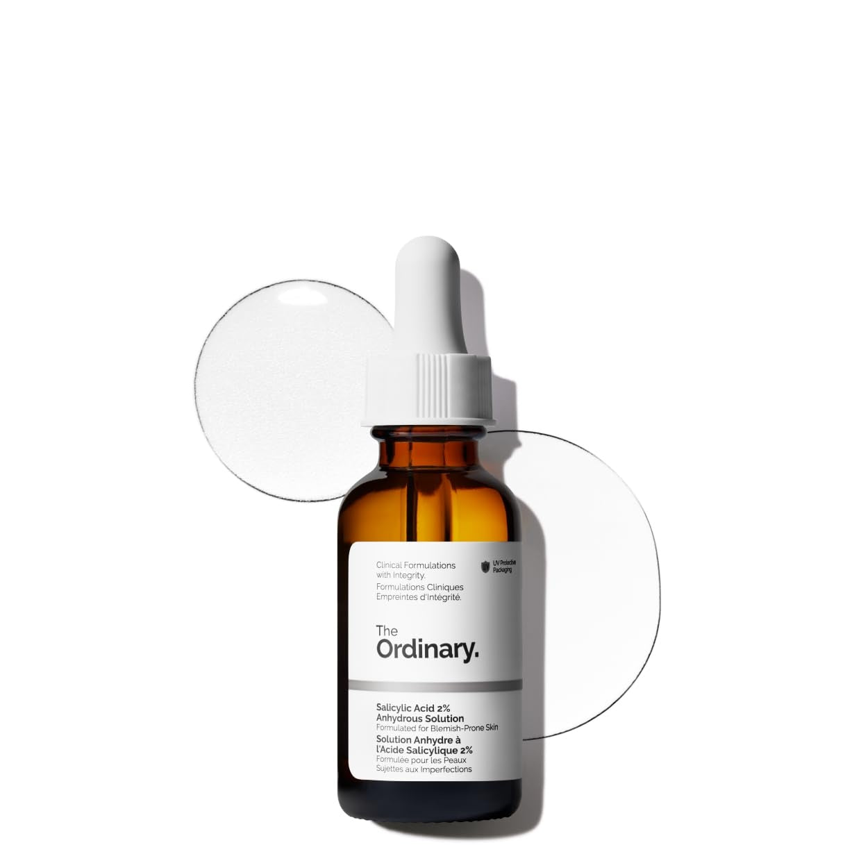 The Ordinary Salicylic Acid 2% Anhydrous Solution – Blemish Prone Skin Pore Clearing Acne Care Facial Serum 30mL