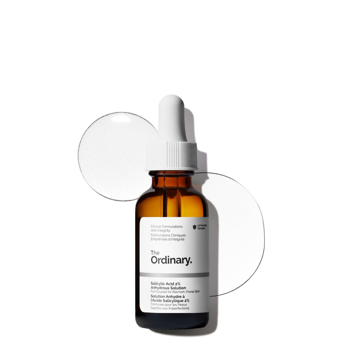 The Ordinary Salicylic Acid 2% Anhydrous Solution – Blemish Prone Skin Pore Clearing Acne Care Facial Serum 30mL