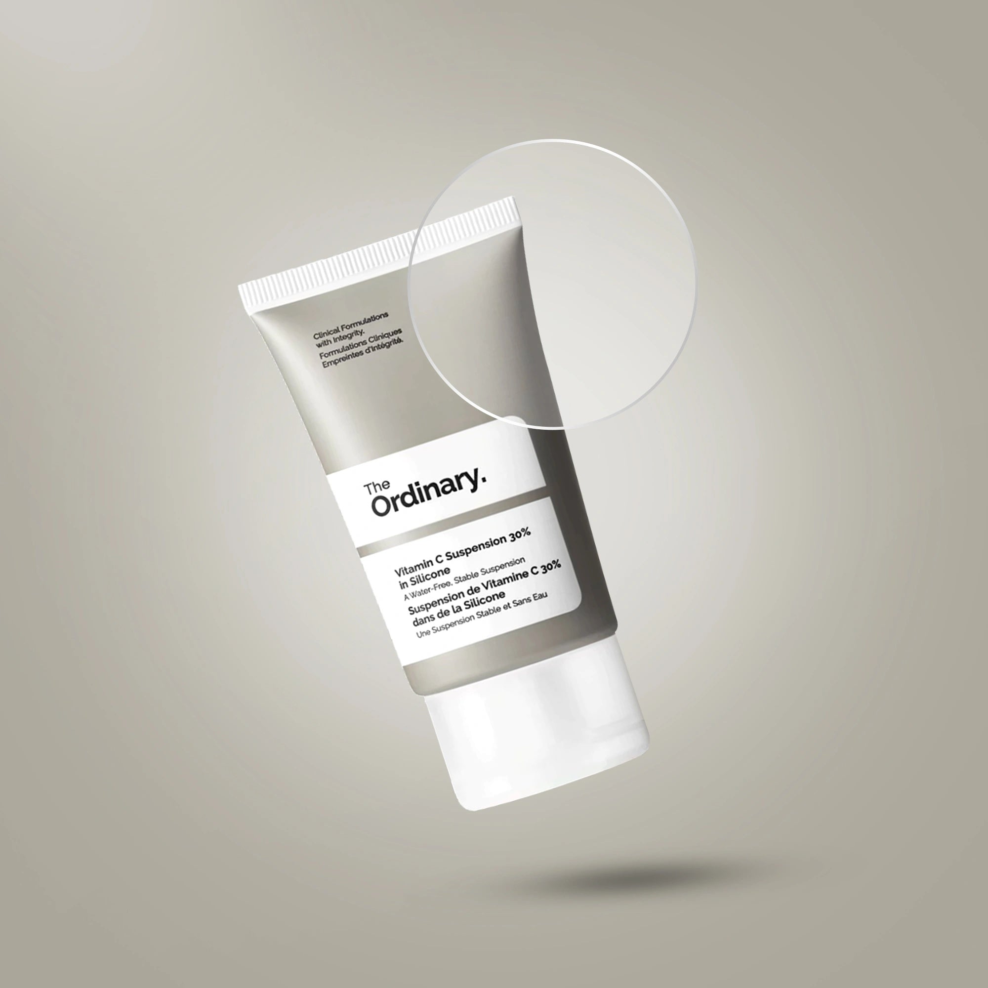 The Ordinary Vitamin C Suspension 30 Percent in Silicone – Dark Spot Fading and Anti Aging Face Cream 30mL
