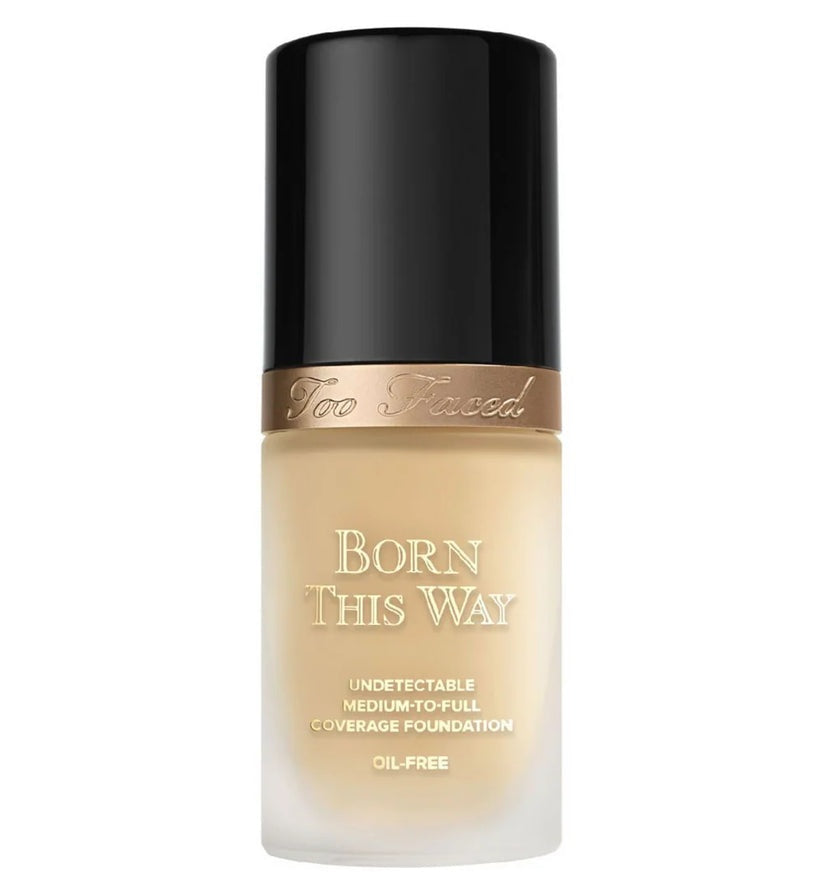 Too Faced Born This Way Foundation - Oil-Free Medium-to-Full Coverage Liquid