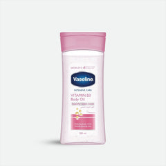 Vaseline Intensive Care Vitamin B3 Body Oil – Healthy Even Tone Glowing Skin Hydrating Moisturizer 200mL