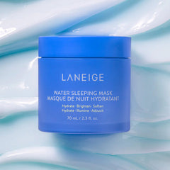 LANEIGE Water Sleeping Mask Masque De Nuit Hydratant – Hydrate Brighten Soften Overnight Facial Skin Care 70mL