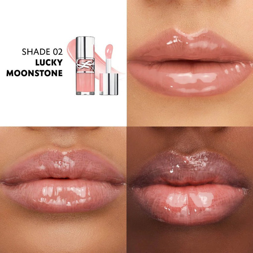 Yves Saint Laurent Loveshine Plumping Lip Oil Gloss - Hydrating High-Shine Tinted Stain