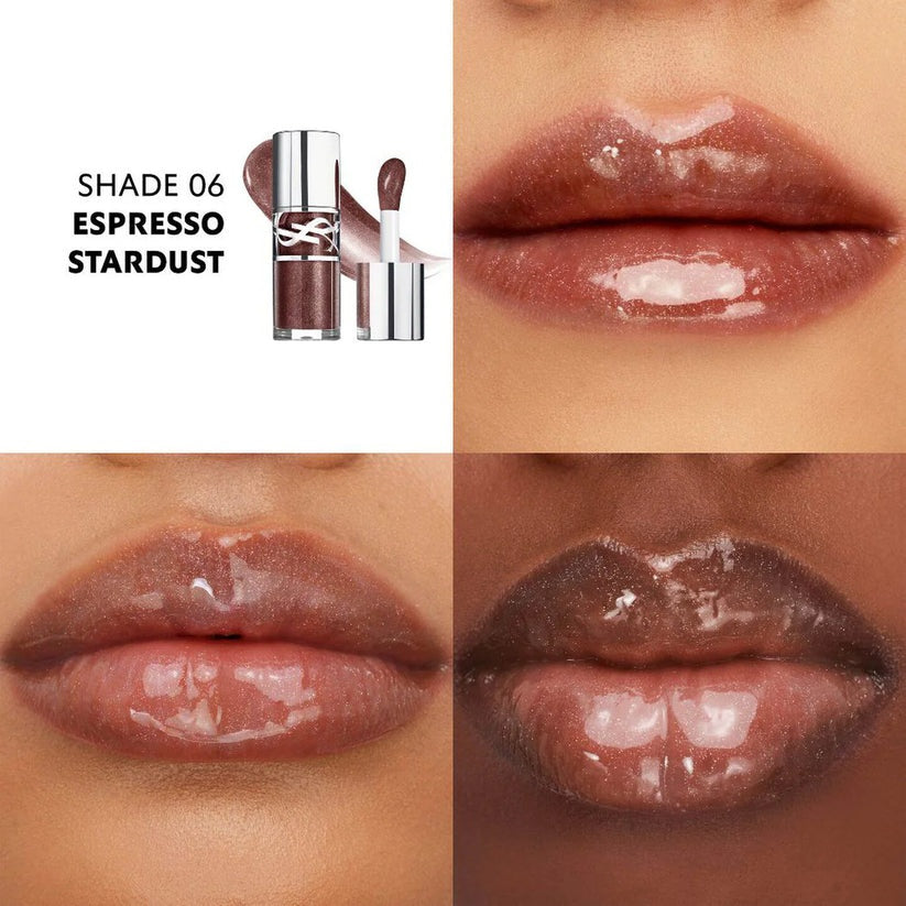 Yves Saint Laurent Loveshine Plumping Lip Oil Gloss - Hydrating High-Shine Tinted Stain
