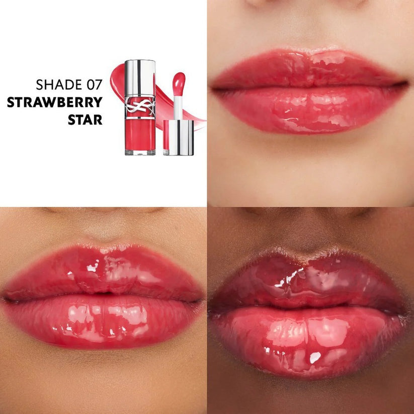 Yves Saint Laurent Loveshine Plumping Lip Oil Gloss - Hydrating High-Shine Tinted Stain