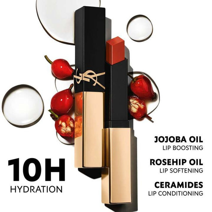 Yves Saint Laurent The Slim Couture Matte Lipstick – High Pigment Full Coverage Longwear Velvet Lip Color 2.2g