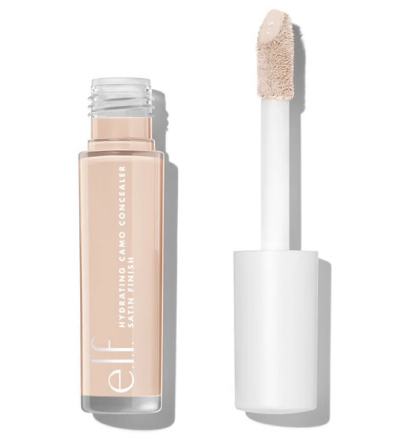 e.l.f. Cosmetics Hydrating Camo Concealer - Satin Finish Full Coverage Liquid