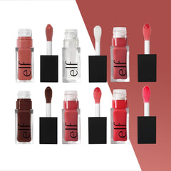 e.l.f. Glow Reviver Lip Oil - Nourishing Tinted Lip Gloss and Treatment 7.6mL