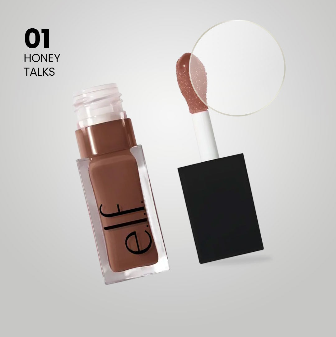 e.l.f. Glow Reviver Lip Oil - Nourishing Tinted Lip Gloss and Treatment 7.6mL