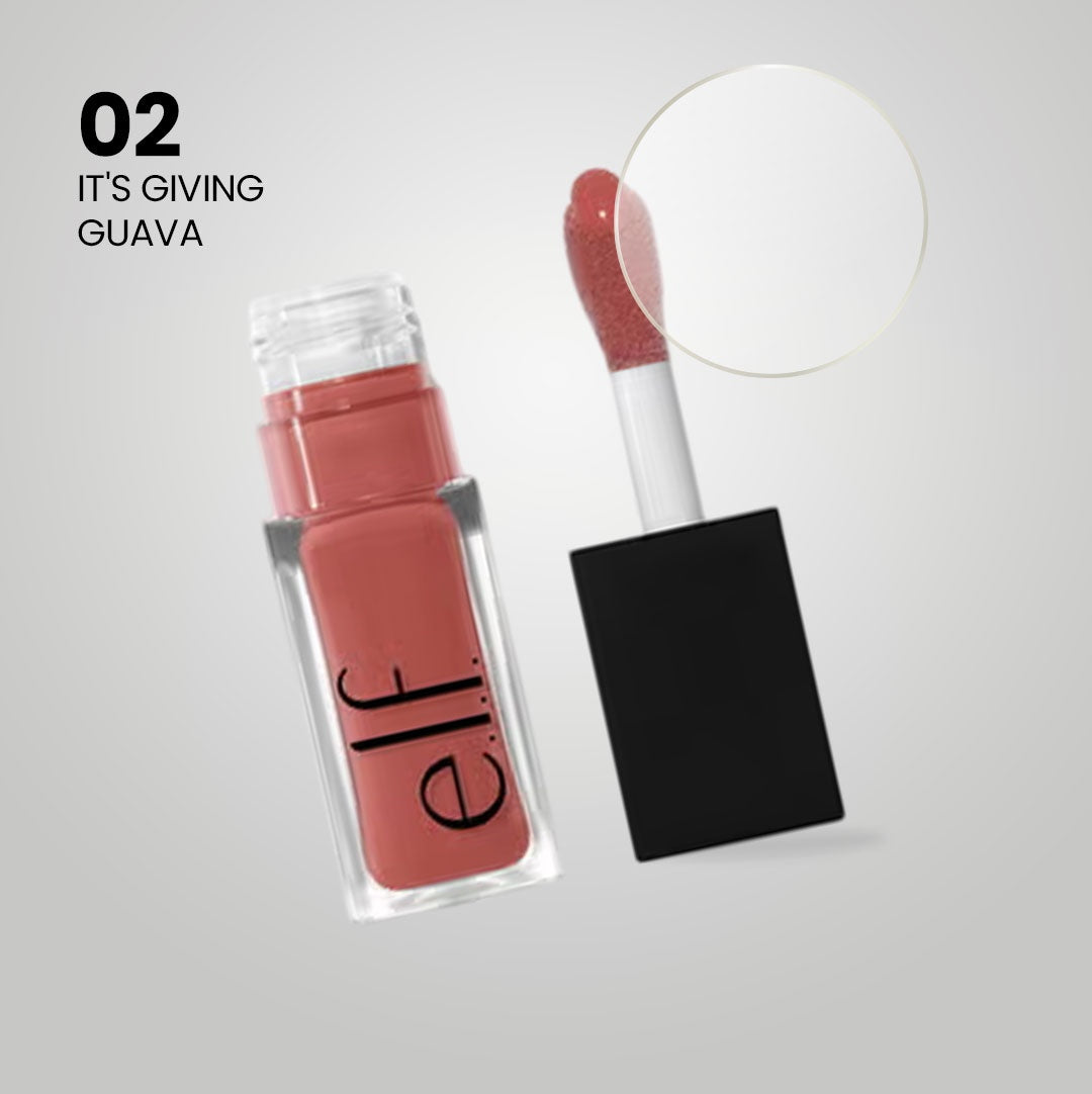e.l.f. Glow Reviver Lip Oil - Nourishing Tinted Lip Gloss and Treatment 7.6mL