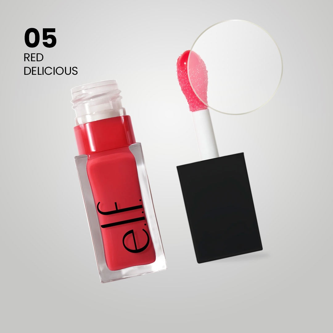 e.l.f. Glow Reviver Lip Oil - Nourishing Tinted Lip Gloss and Treatment 7.6mL
