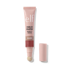 e.l.f. Halo Glow Blush Beauty Wand – Cushion Applicator Radiant Luminizing Liquid Blush 10mL