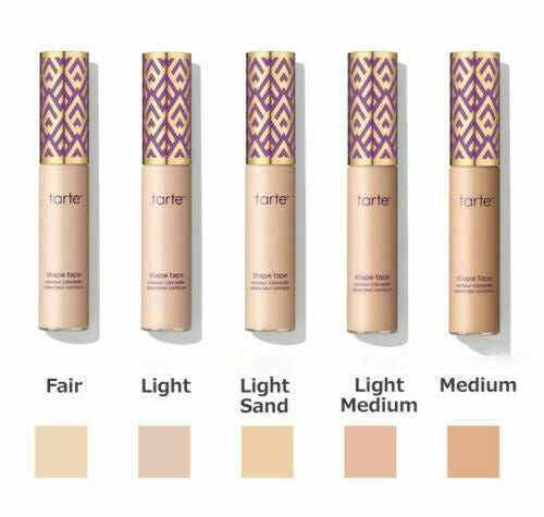 tarte Shape Tape Full Coverage Contour Concealer – 16-Hour Matte Waterproof Liquid Makeup 10mL