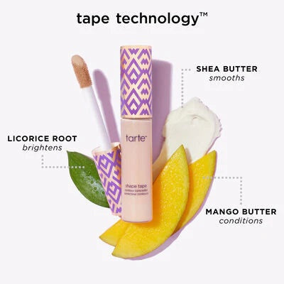 tarte Shape Tape Full Coverage Contour Concealer – 16-Hour Matte Waterproof Liquid Makeup 10mL